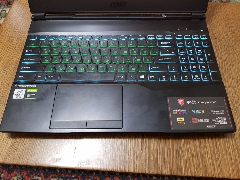 Игровой ноутбук MSI GL65 Leopard — 5