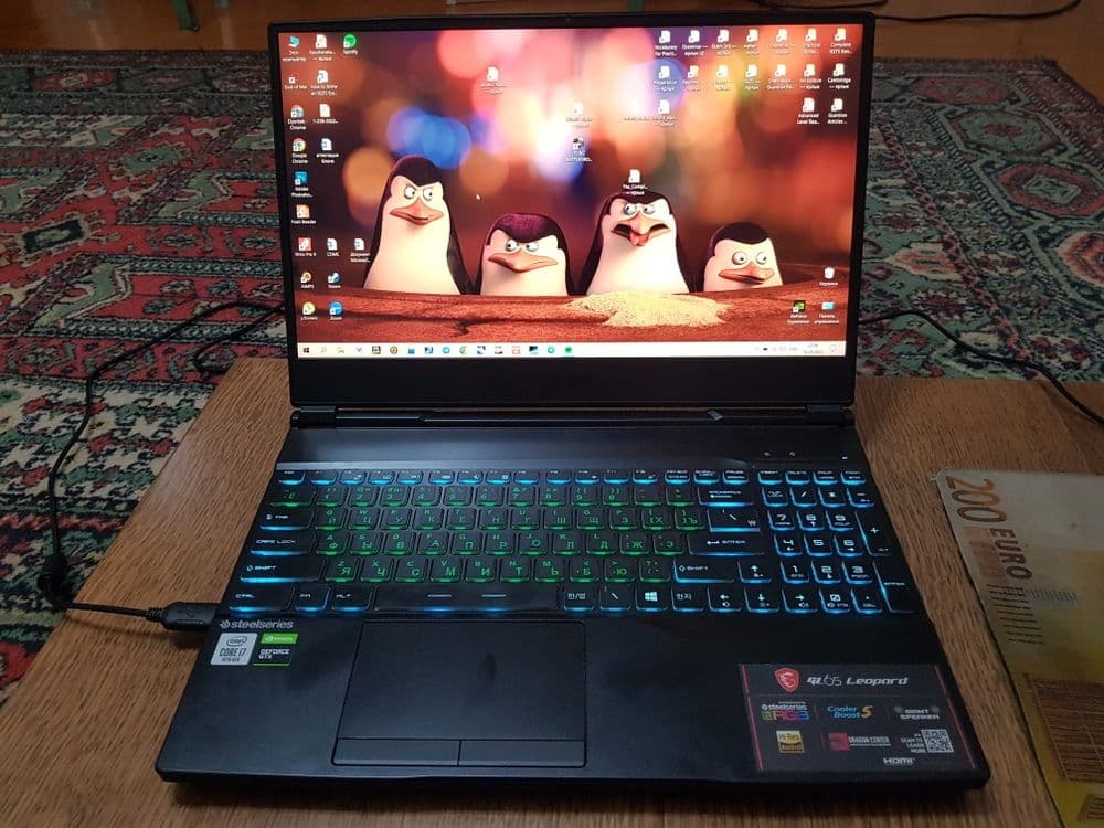 Игровой ноутбук MSI GL65 Leopard — 6