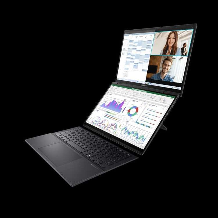 ASUS Zenbook Duo 14.0" OLED 3K 120Hz TS Ultra 9-285H DDR5 32GB SSD 1TB — 4