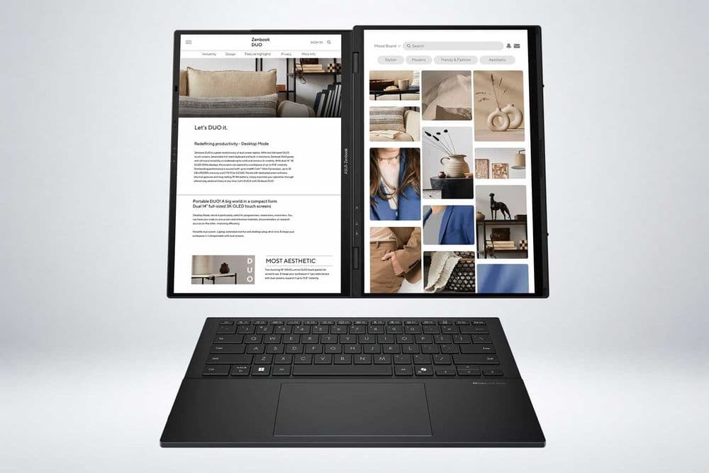 ASUS Zenbook Duo OLED / Ultra 9 / 32GB / 1TB / Touch / Гарантия 1 год — 2