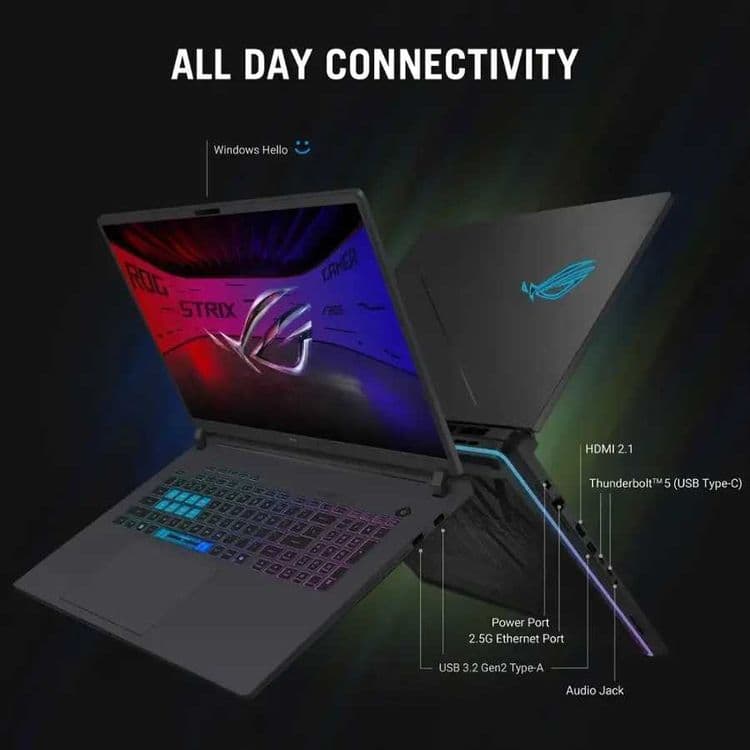 ASUS ROG STRIX G18 Ultra9 275HX D5 32G 1TB 2.5K WQXGA 240Hz RTX5080 16 — 8