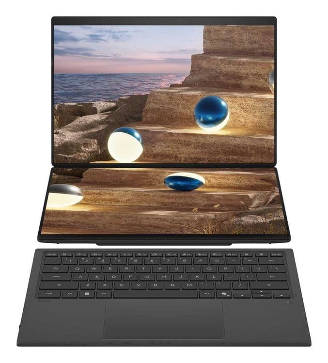 Asus Zenbook DUO OLED UX8407AA Ultra9-386H/32GB DDR5/1TB SSD/14" OLED — 2