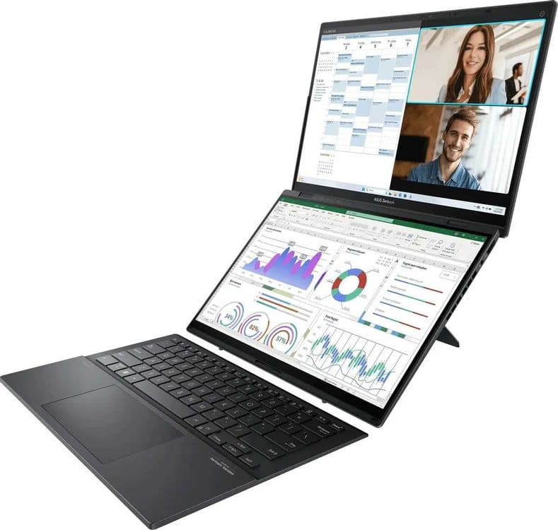 Asus Zenbook DUO OLED UX8406CA Ultra9-285H/32GB DDR5/1TB SSD/14" OLED — 1
