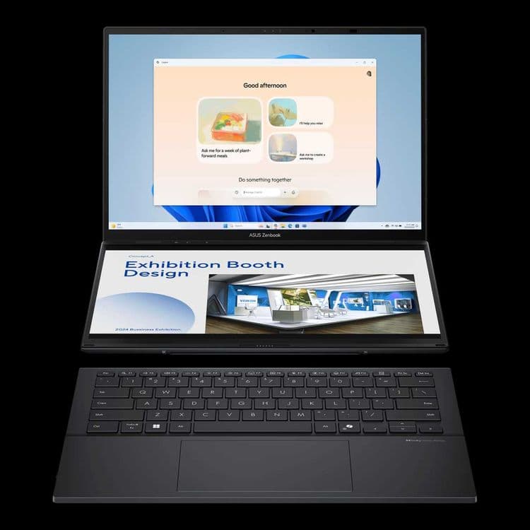 ASUS Zenbook Duo UX8406CA/14 OLED /Ultra9-285H/LPDDR5X 32GB/SSD1TB — 1