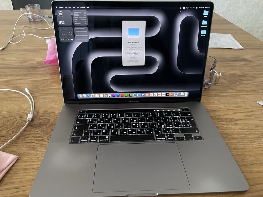 Macbook Pro 16” 2019 — 7