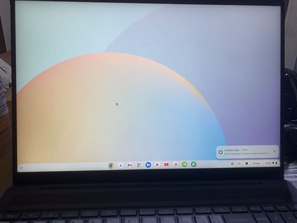 Chromebook, Lenovo gaming 16 core i3 — 5