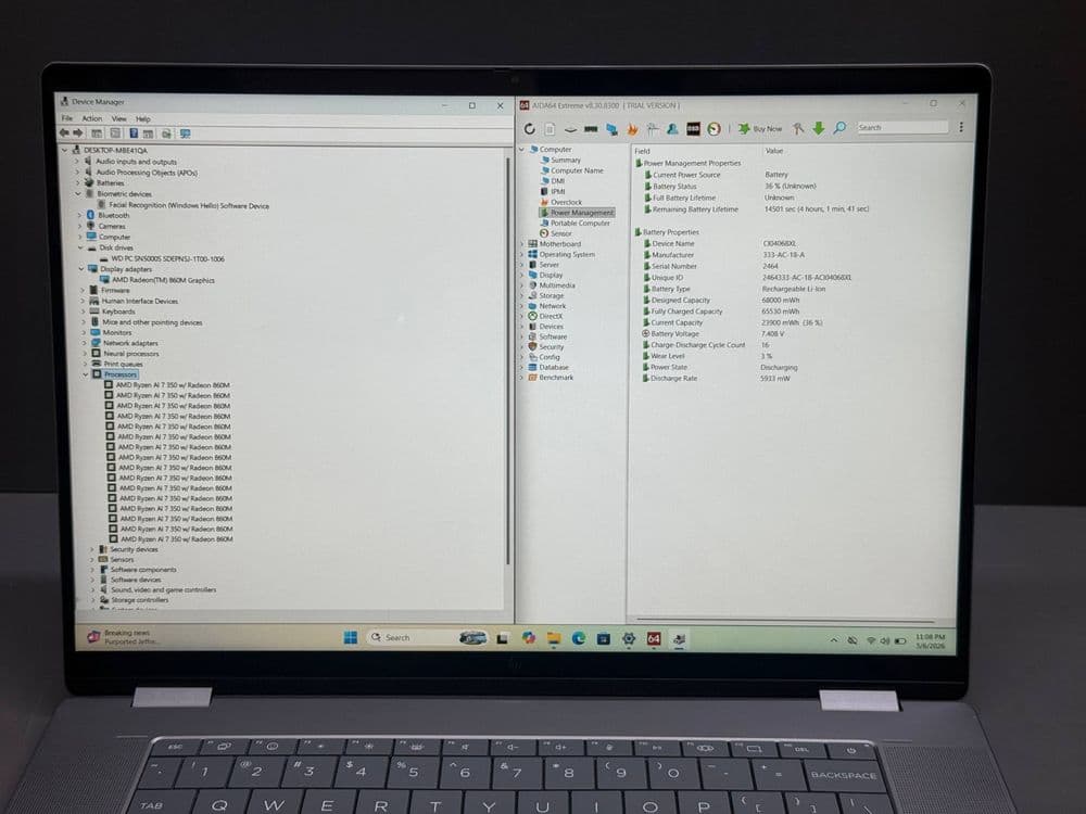 HP ENVY OMNIBOOK X (Энг охирги модел Ai учун). — 3
