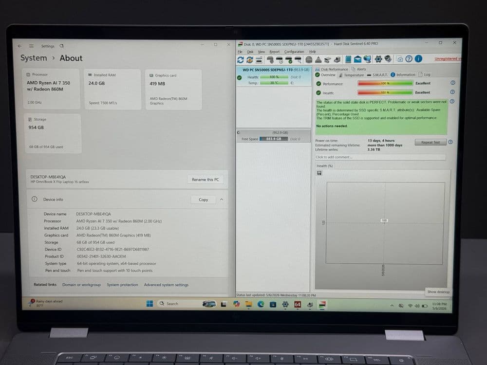 HP ENVY OMNIBOOK X (Энг охирги модел Ai учун). — 4