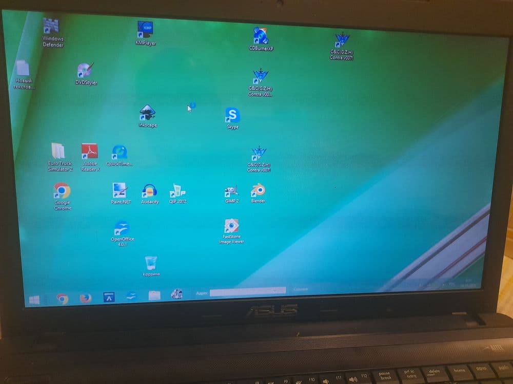 Asus ноутбук F55V — 1