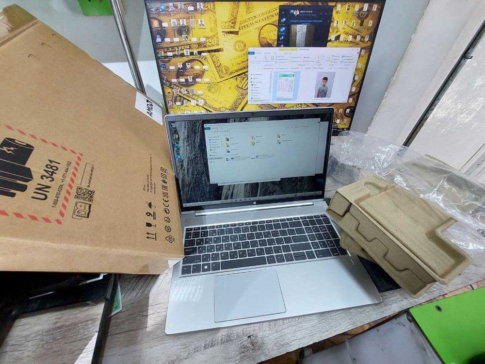 новый HP ProBook 5-56000H/8gb /256ssd /GTX1650/15.6" FULLHD IPS 144Hz — 5