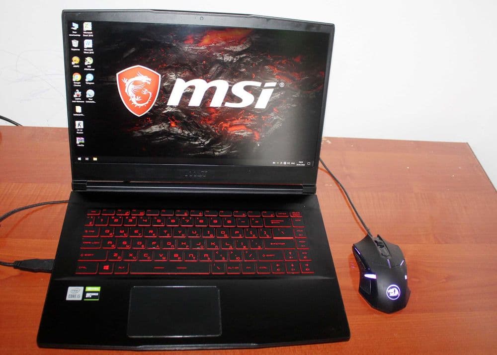 Kuchli Noutbuk sotiladi . igravoy Msi 10 gen GTX 1650 — 1