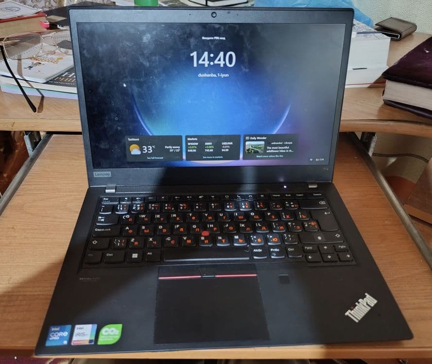 Noutbuk Lenovo ThinkPad Core i5 (11-avlod)/16GB RAM/512GB SSD ideal — 2