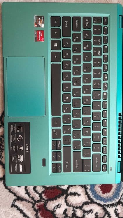 Acer Swift 3 Ryzen 5000 series — 3