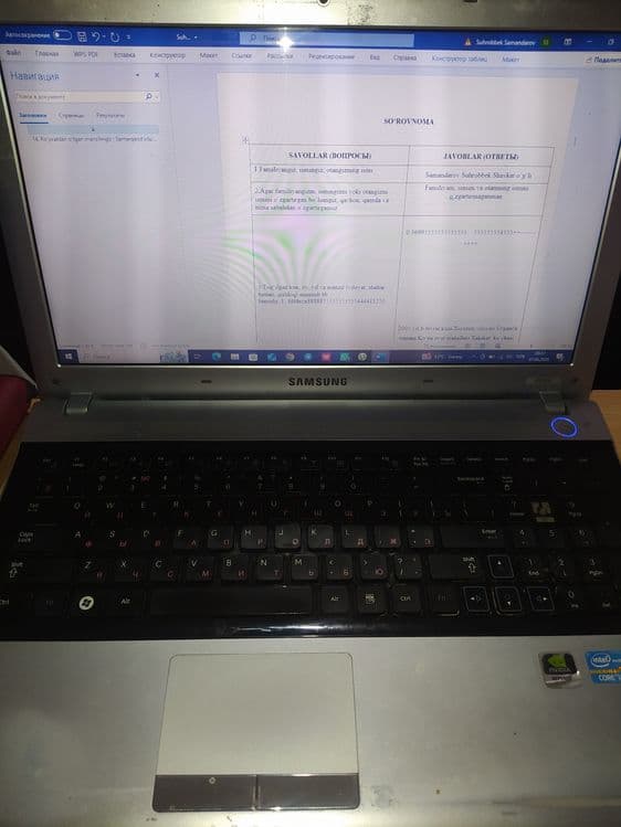Notebook sotiladi 12/447 gb ssd — 3