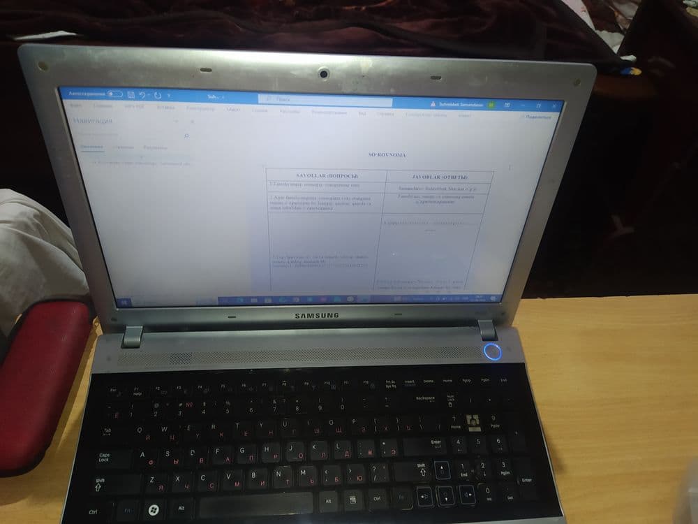 Notebook sotiladi 12/447 gb ssd — 4