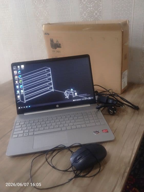 HP Laptop 15s-eq2xxx Ryzen 5500u sotiladi — 2