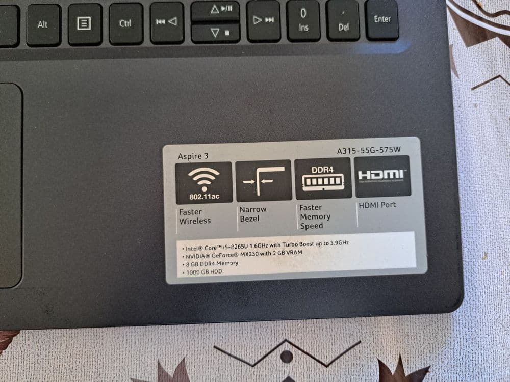 Noutbuk Acer core i5 — 1