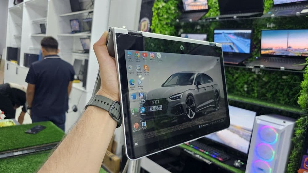 “HP Pavilion x360 / i3 7-avlod / SSD 256 / Sensor” — 3