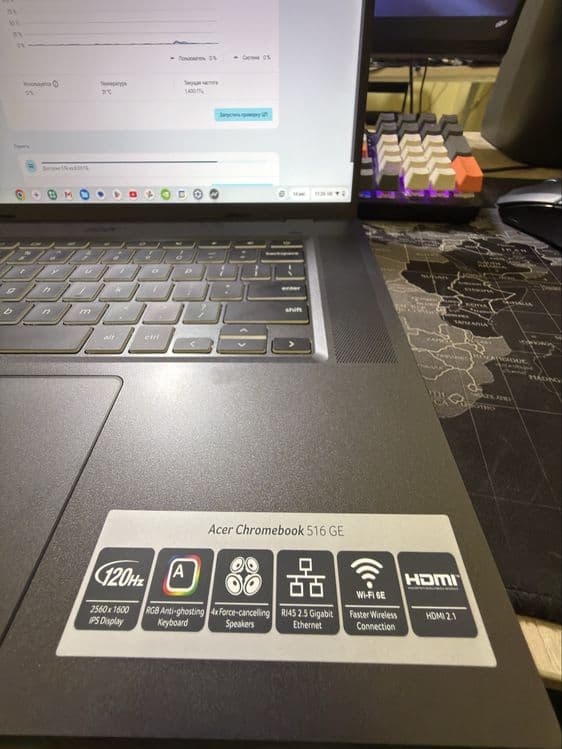Acer chromebook 516 GE — 8