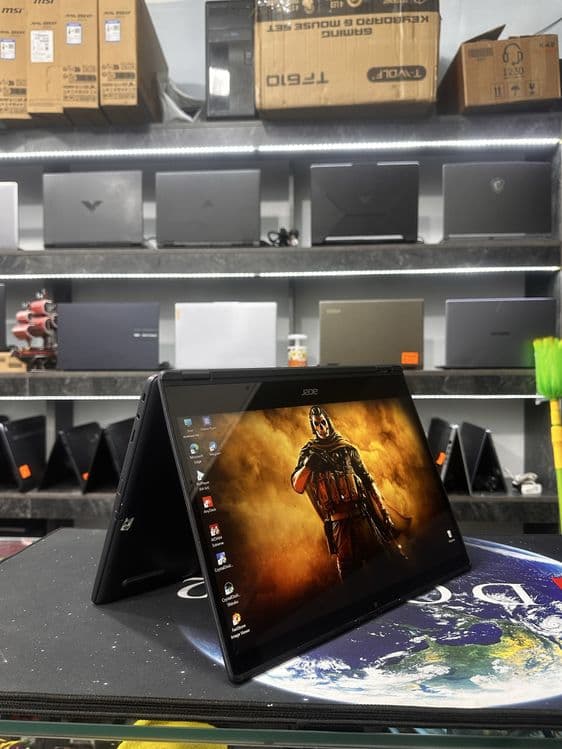 Мощный офисный ноутбук Acer экран Сенсорный intel core i5-1135G7 — 3