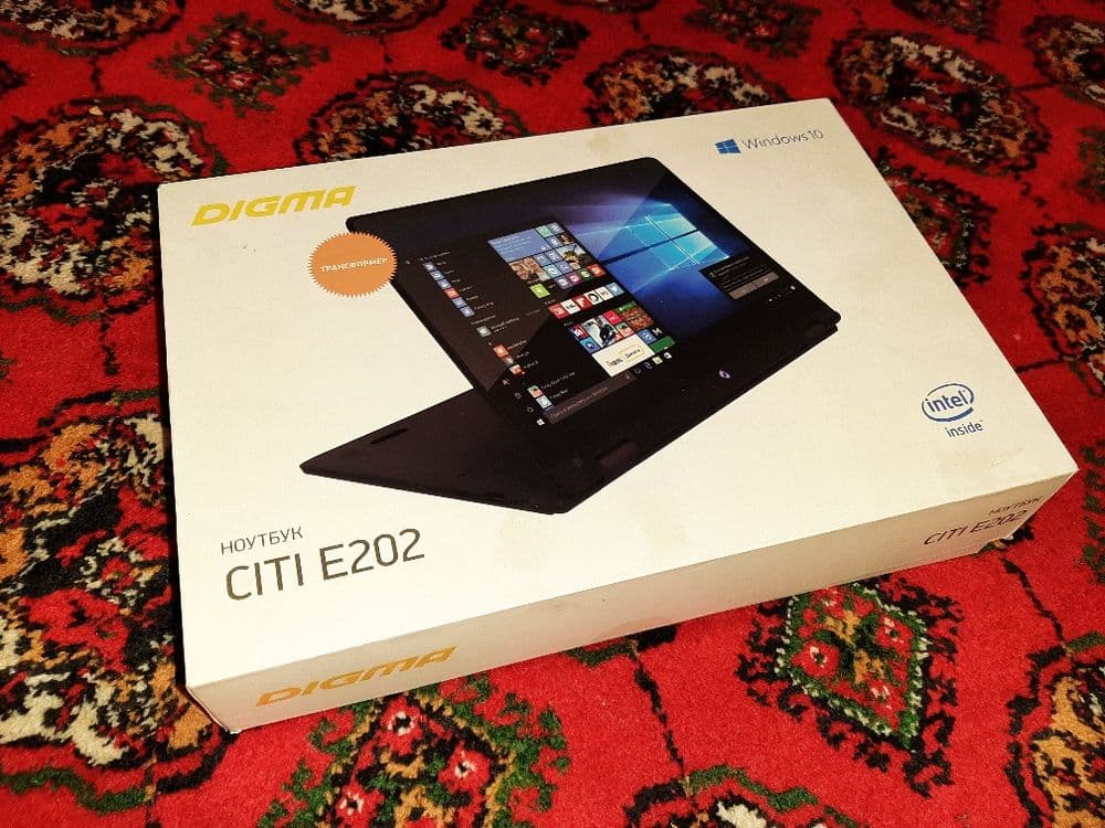 Digma citi e202 transformer noutbook — 4