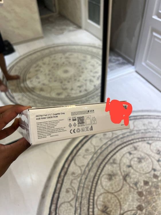 Redmi pad 2 Yengii Ochilmagan Xalli Rangi grey Xotirasi 128 Gb Realnii — 3