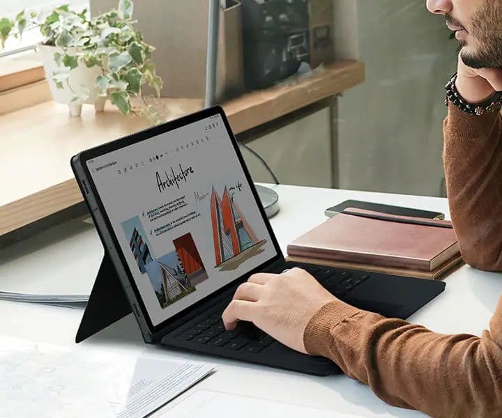 Keyboard Chihol Orginal Samsung Galaxy Tab S9 FE Tab S9 FE + — 4