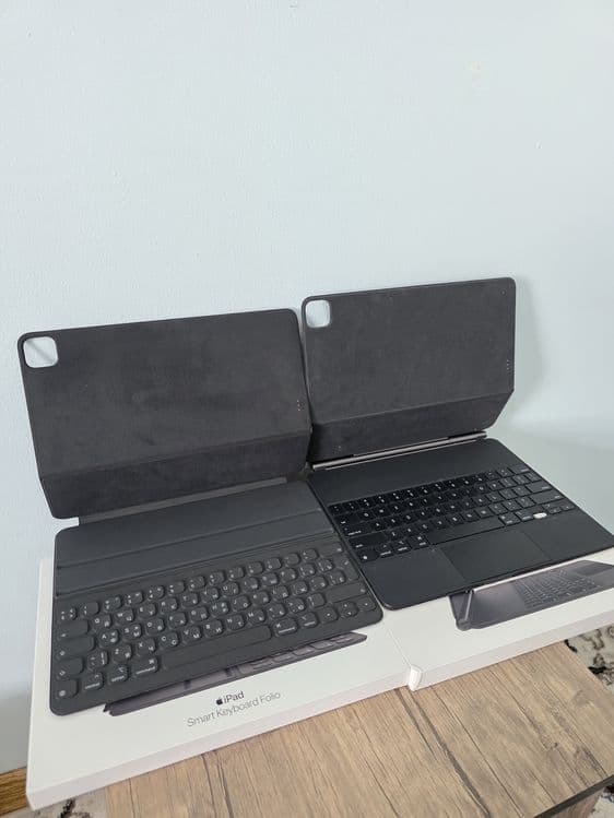Apple Magic Keyboard 12.9 + Apple Smart Keyboard Folio — 1