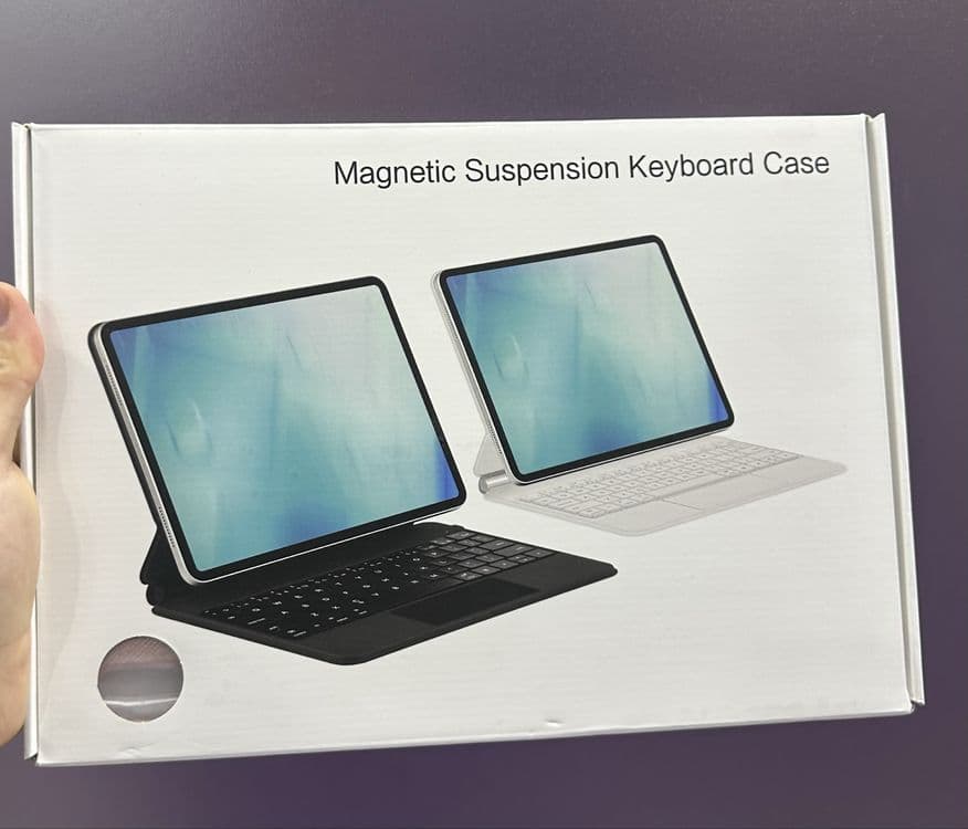 Apple Ipad 11 A16 keyboard pink Чехол клавиатура — 1