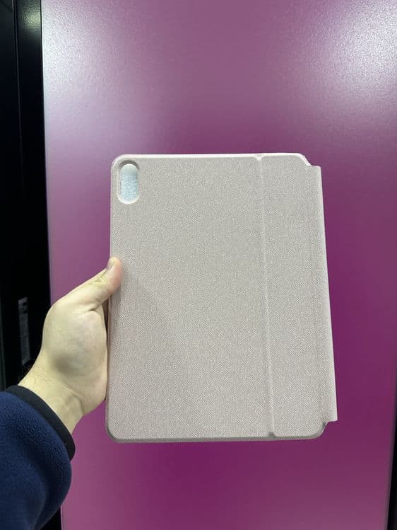 Apple Ipad 11 A16 keyboard pink Чехол клавиатура — 7