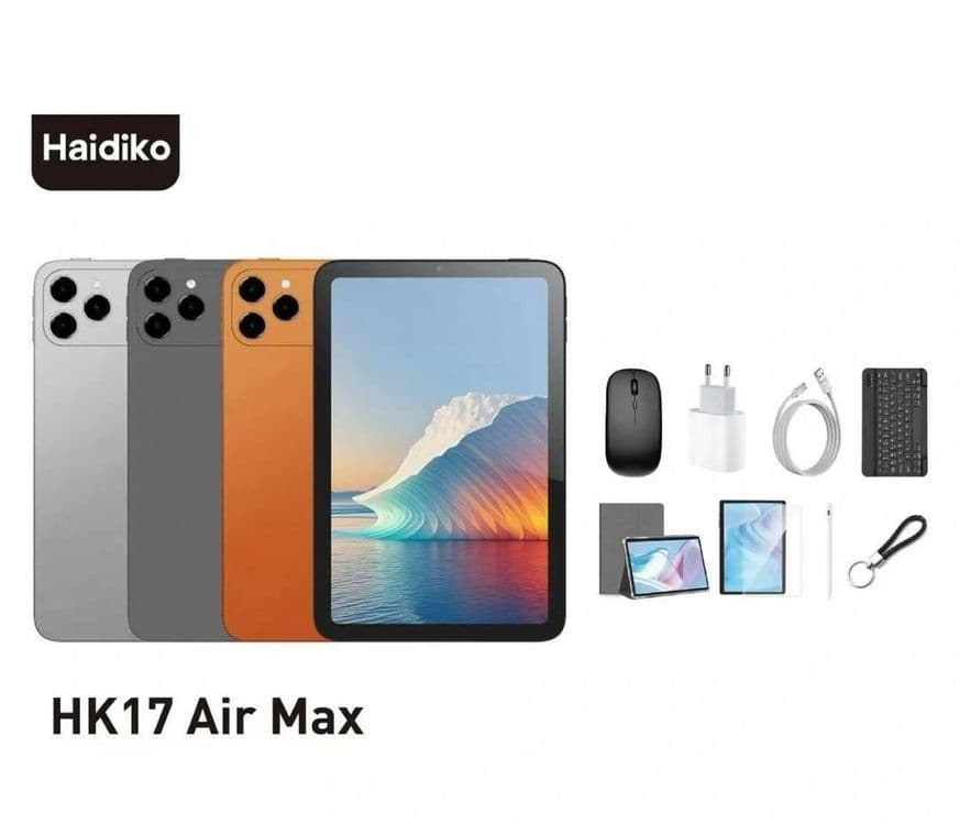 Haidiko HK16 ProMax, Haidiko HK17 ProMax, HK17 AirMax planshet, 16/1TB — 7