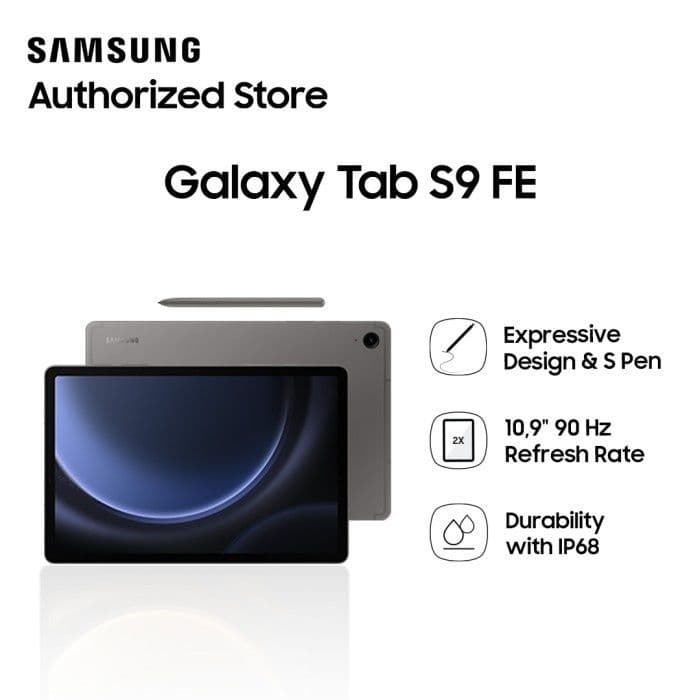 Samsung Galaxy Tab S9 FE vs S9 FE+ plus Wifi 5G — 3
