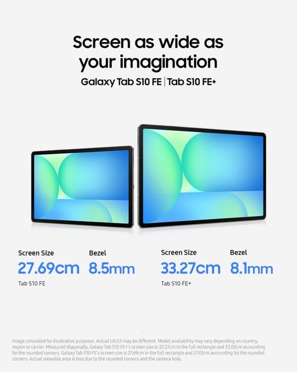 Новый Samsung Galaxy Tab S10 Fe and Tab S10 Fe Plus • Планшет • — 5