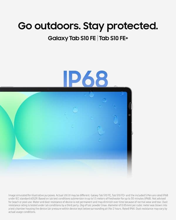 Новый Samsung Galaxy Tab S10 Fe and Tab S10 Fe Plus • Планшет • — 7