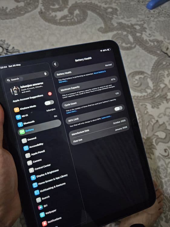 Ipad A16 128GB blue — 2