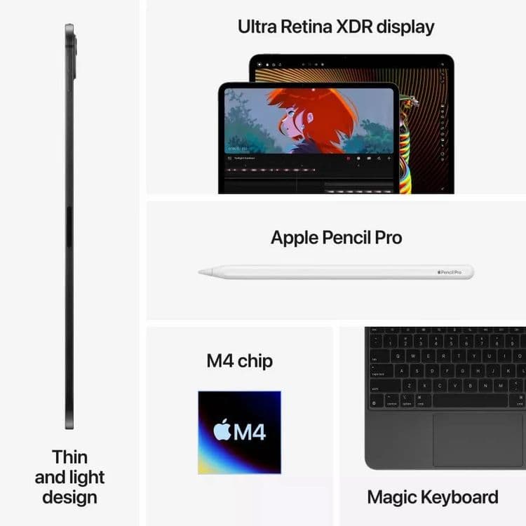 Новый Apple iPad Pro 13" (M4) | Планшет | Оригинал | Лучшая цена — 7