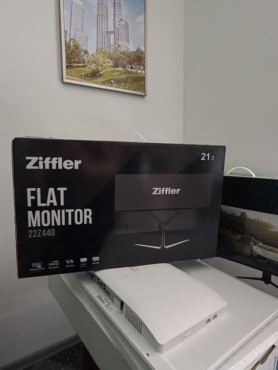 Manitor ZIFFLER 22 dyum ips FHD 100Hz 55dollir optomga — 1