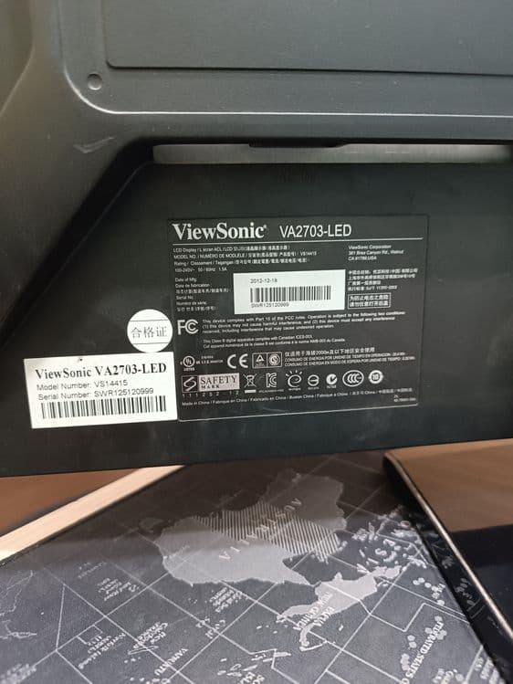 монитор ViewSonic VA2703-LED 27 — 3