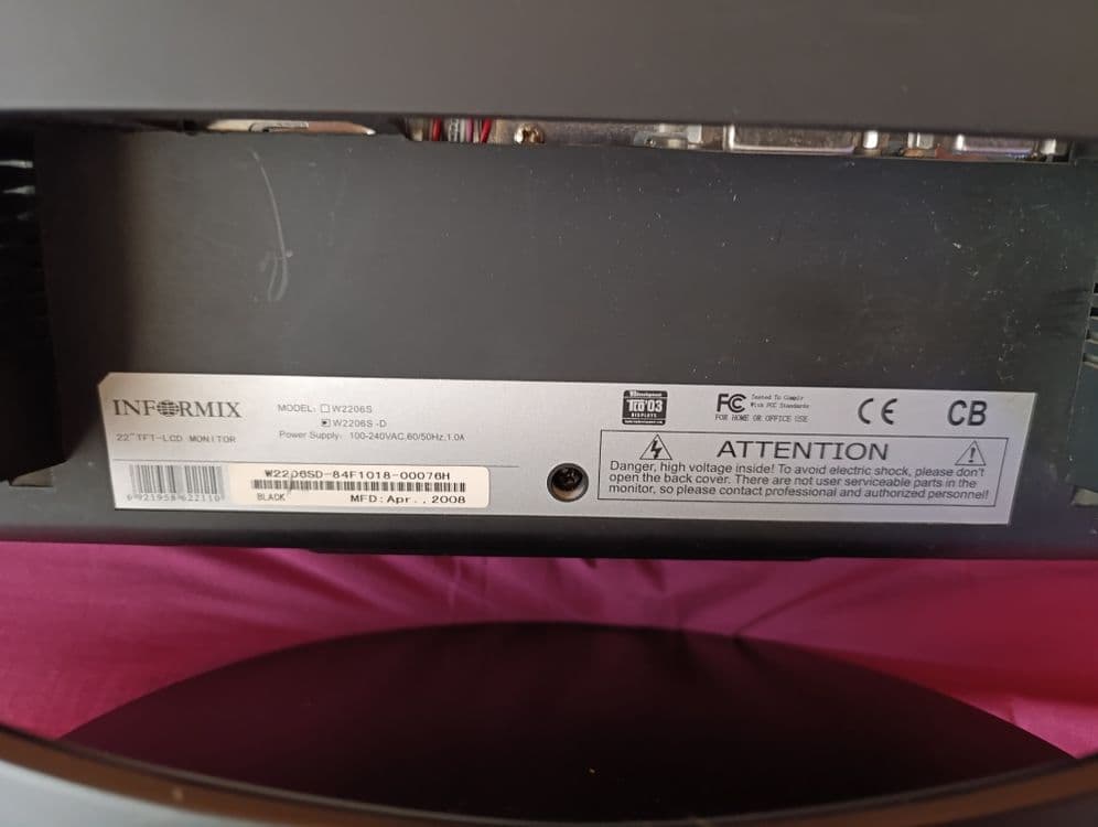 Мониторы Samsung и Informix — 6