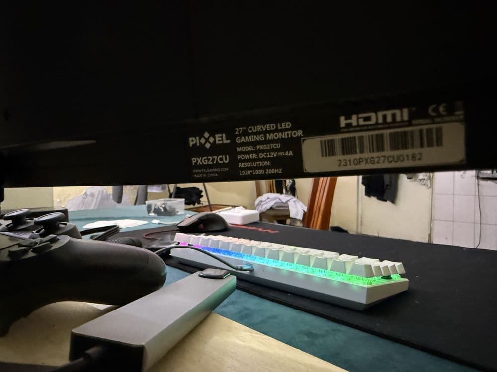 Monitor 27 Curved 200hz gaming — 3