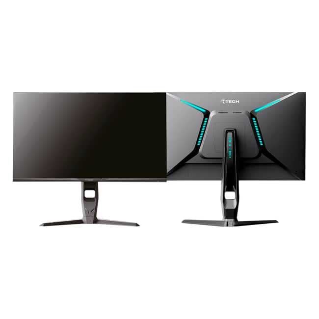 Монитор 7 TECH/7M4G27F181S1-27"/FLAT IPS QHD 2K/180Гц/RGB light BLACK — 1