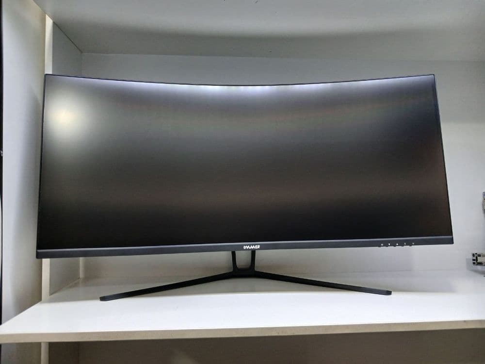 Monitor Immer 34  curved 144hz — 2