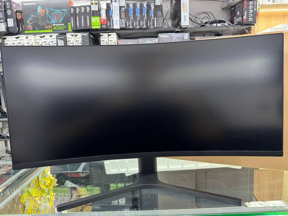 Mi - 34" Curved Gaming Monitor, VA, 144Hz, 4mc, WQHD (3440×1440), HDMI — 5