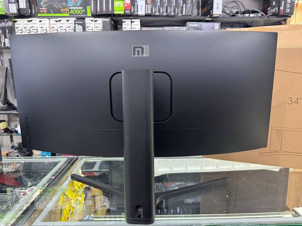 Mi - 34" Curved Gaming Monitor, VA, 144Hz, 4mc, WQHD (3440×1440), HDMI — 6