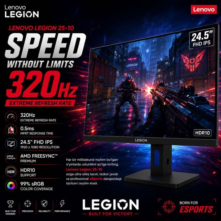 Lenovo Legion 25 320hz — 1