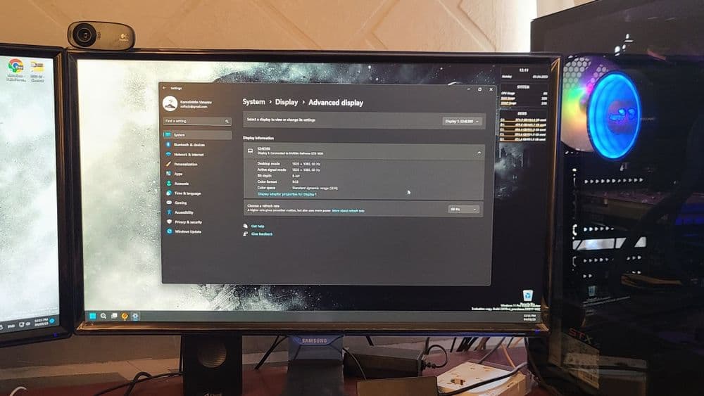 Samsung 24"kompyuter monitor sotiladi — 6