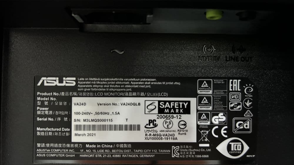 Монитор ASUS 24 диагональ — 2