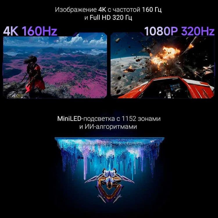 Mi G27U 4K 160Hz / FHD 320Hz 2026 Игровой монитор — 1