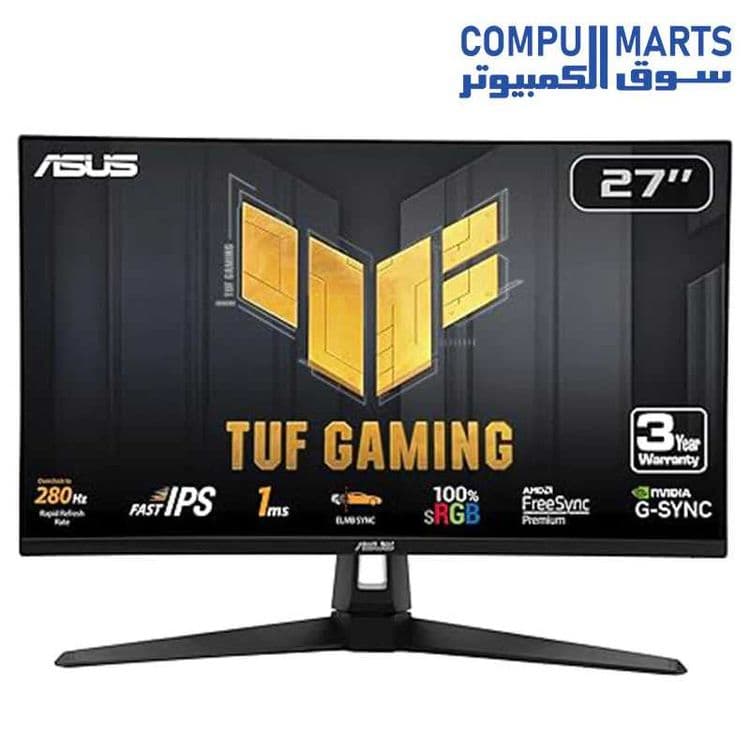 Монитор ASUS TUF Gaming VG279QM1A 27" IPS 280Hz — 1
