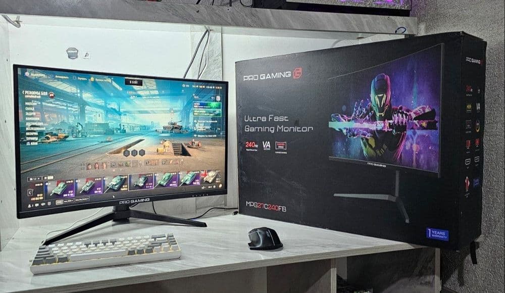 Monitor 27 240mhz yengi — 2
